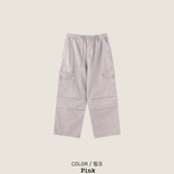 E染色ウォッシュ加工スナップパンツ