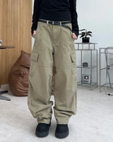Moden Vintage Washed Cargo Pants