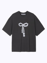 BEADS RIBBON T-SHIRT
