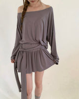 essential strap skirt