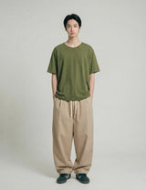 26SS★ ハイワンタックカーブドパンツ