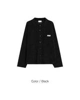 (UNISEX) コーデュロイ シャツ カーディガン