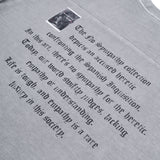 BBD Crushed Faith Pigment T-Shirt (Gray)