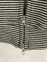 Heart Dot Stripe Hoodie Zip-up