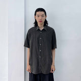 Retro Faded Textured Shirt