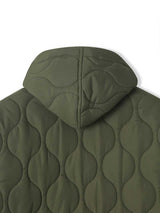  ASCLO Quilting Hood Padded Jumper (2color)