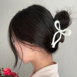 フローリボンヘアクリップ (2color)