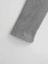 Shoulder Strap Soft Long Sleeve Tee