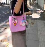 Waterproof Tote Bag Pink