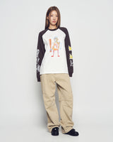 26SS JMB ベースボールバットラグラン長袖Tシャツ