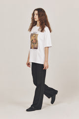 シルケットコットン ペオニーTシャツ
