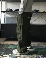HP パッチツータックコットンパンツ (2C)