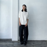 Mineral Grey Relaxed Full-Length Pants
