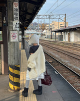 ピュアパンチングレースミディスカート