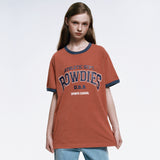 Rowdies リンガーTシャツ_ヘザーオレンジ