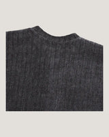(UNISEX)ベロア クロップ カーディガン