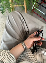 Look Wonderant 3-Layer Lengths Round Tuck Wide Banding Pants