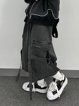 ピグメント バックル カーゴ バミューダ パンツ