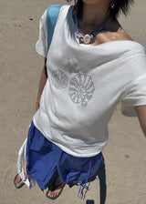 SHELL OFF TEE (2color)