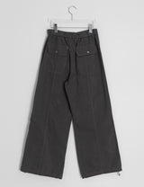 Dason Button Parachute Banding String Pants