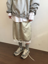 ベリッシュレースミディスカート (2color)