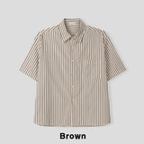 Pony Stripe Half Shirt