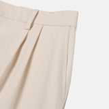 Overfit Bermuda Backbanding Slacks Shorts 3COLOR