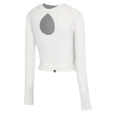 PRINT POINT RASHGUARD [WHITE]