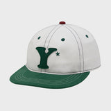 Y Logo Applique Cap IVORY
