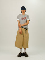 BU Strap Cotton Bermuda Pants
