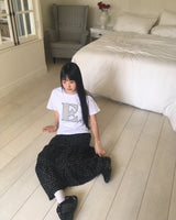 テイクチェッカードパッチショートスリーブTシャツ