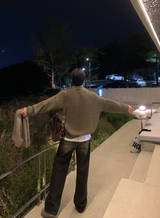 デリックス 2321 ティントベージュ ワイドデニム
