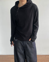 Duve ヘンリー ワッフル フーディー