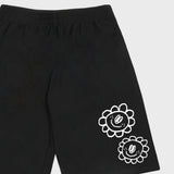 【UNISEX】ひまわり柄バミューダスウェットショーツ