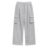 [Unisex] ベーシックラインワンタックカーゴスウェットパンツ (2color)