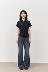 (W) Cool Middle Bootscut Denim