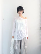 ライト テクスチャー シャーリング Tシャツ