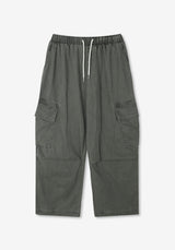 LA Stone Washing Pigment Cargo Pants