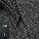 Bark Zipper Round Knit