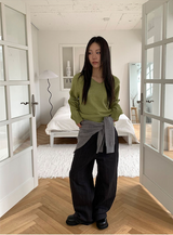 Loosefit v neck knit(8color)