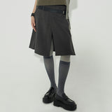 PROPELLER SKIRT: CHARCOAL