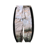 PP WIDE JOGGER PANTS FOG FOREST