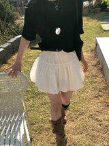 Draw Balloon Belt SET Banding MIni Skirt