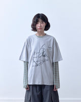26SS★ スノードロップオーバー半袖Tシャツ