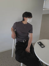 Urban Shoulder Free Short-Sleeved T-Shirt 3C