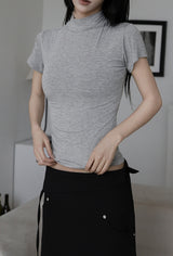 26SS★ [ EEUN BASIC ] Chewing Rounding Short Sleeve T
