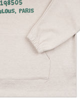 UNISEX Bendable Semi-Oversized Fit Hoodie Oatmeal (FCF1TS321M)