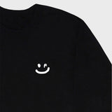 [UNISEX] スモールドローイングスマイル長袖Tシャツ