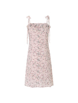 Frill midi dress (Pink)