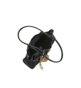 Mona Suede Belt Shoulder Bag